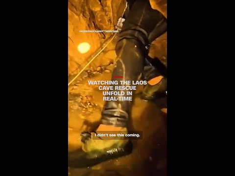 Witnessing the Laos cave rescue unfold in real-time