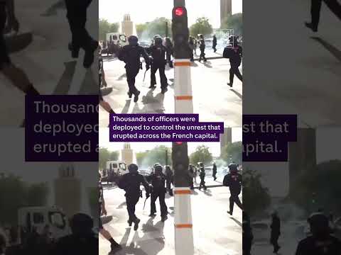 Chaos breaks out in Paris