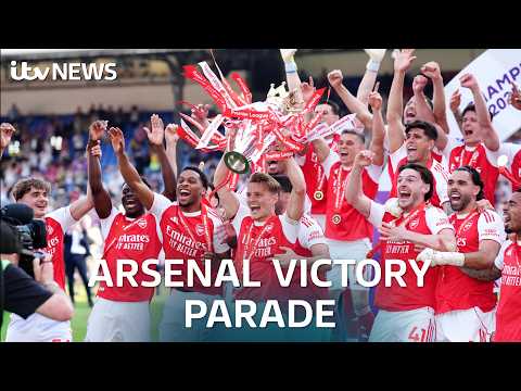 WATCH LIVE: Arsenal hold victory parade to celebrate Premier League title win