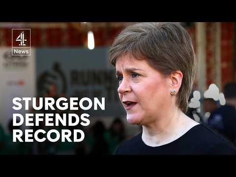 Nicola Sturgeon defends record following estranged husband’s conviction
