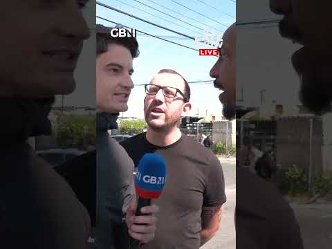 WATCH: GB News host Ben Leo CONFRONTED by angry protester outside ICE facility