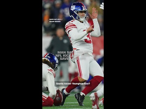 Man says failed NFL kick may have saved his life