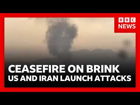 Ceasefire on brink: Trump says Iran will be “blown off face of earth” it it hits US ships | BBC News