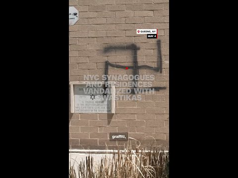 NYC synagogues and residences vandalized with swastikas