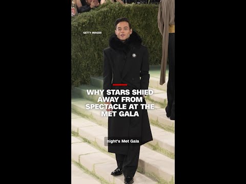 Why stars shied away from spectacle at the Met Gala