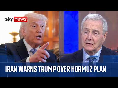 Iran war | Michael Clarke analyses Iran’s warning to Trump over Strait of Hormuz plan