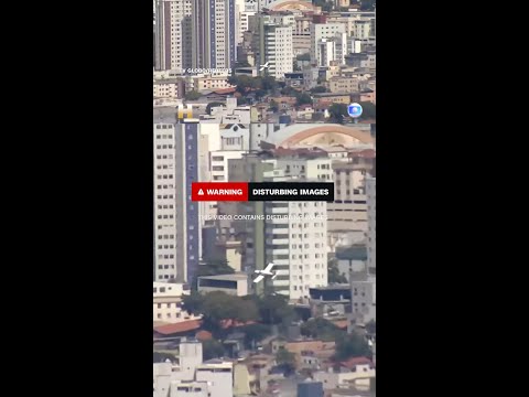 Small airplane crashes into building in Brazil, killing at least two people