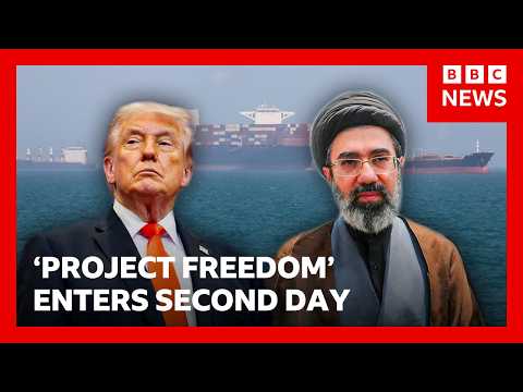 Iran will be ‘blown off the face of the Earth’ if it attacks US vessels, says Trump | BBC News