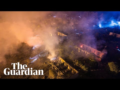 Blast at fireworks factory in central China kills at least 26 people
