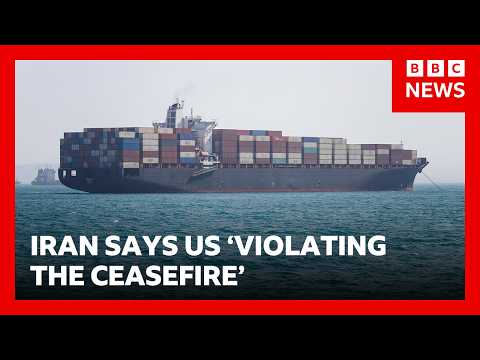 Iran warns US that ‘we are just getting started’ after attacks in Strait of Hormuz | BBC News