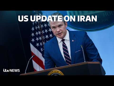 Watch LIVE: US Secretary of War on the latest developments in Middle East Conflict