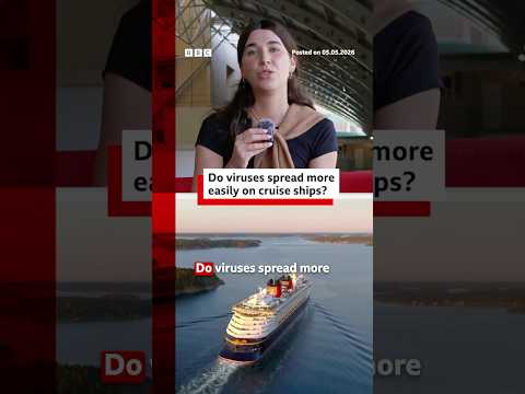 Do viruses spread more easily on cruise ships? #Hantavirus #BBCNews