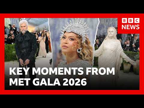 Met Gala raises $42m as stars attend ‘Fashion is Art’ night | BBC News