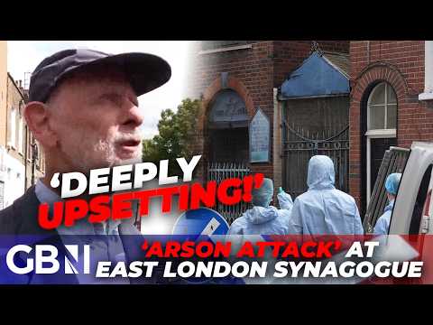 BREAKING: Counter terror police launch probe into ‘ARSON ATTACK’ at east London synagogue