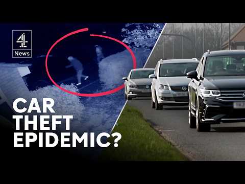 Britain’s growing car theft crisis revealed