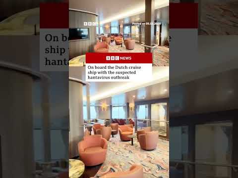 On board the Dutch cruise ship with the Hantavirus outbreak. #Hantavirus #Shorts #BBCNews