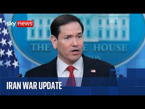 Marco Rubio speaks at White House press briefing