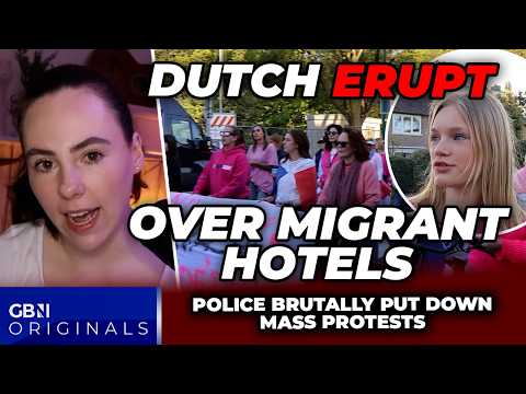 Locals ERUPT as migrants to FLOOD Dutch town sparking BRUTAL police crackdown despite crimewave fear