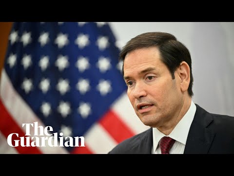 Marco Rubio holds a news briefing at the White House – watch live