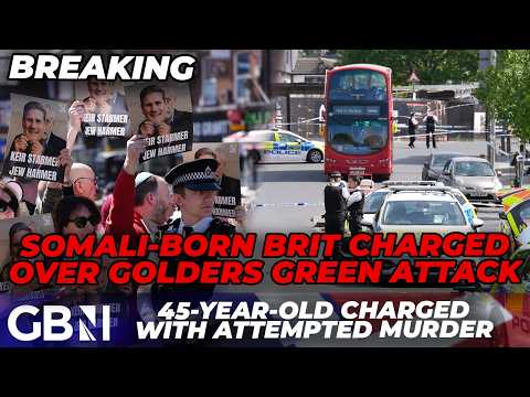BREAKING: Golders Green stabbing suspect charged with attempted murder after attack on Jews