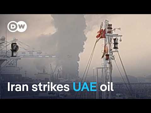 Iranian strike hits UAE as Strait of Hormuz crisis widens | DW News