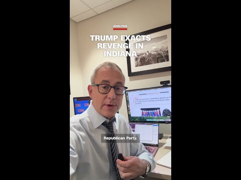 Trump exacts revenge in Indiana