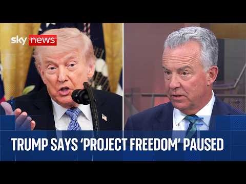 Iran war | Military analyst Sean Bell on Trump pausing ‘Project Freedom’ in Strait of Hormuz