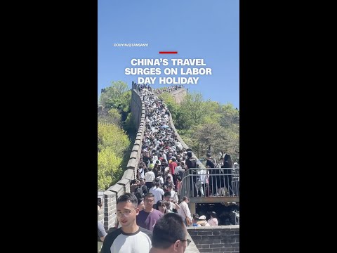 China’s travel surges on Labor Day holiday
