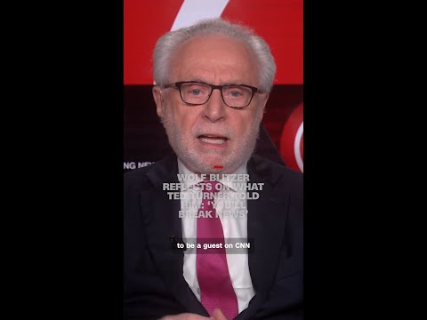 Wolf Blitzer reflects on what Ted Turner told him: ‘You’ll break news’