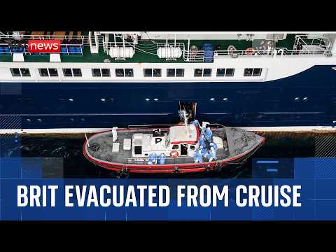 British man with suspected hantavirus evacuated from cruise ship