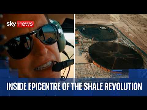 Sky’s Ed Conway reports from US fracking epicentre