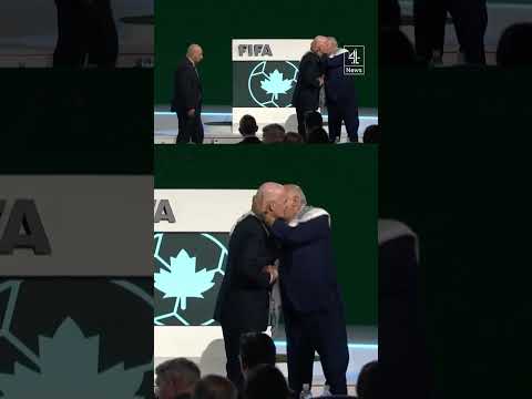 Fifa president’s Israel-Palestine handshake attempt backfires