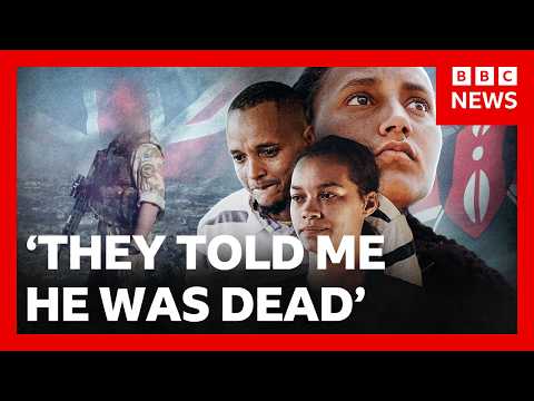 Children born near army base learn truth about UK soldier dads | BBC News