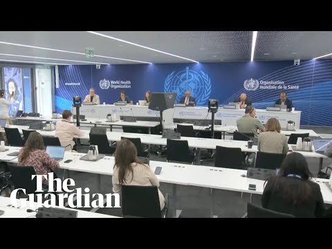 WHO director-general holds a briefing on the hantavirus – watch live