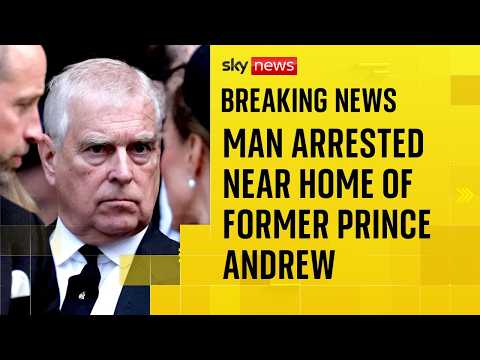 Man arrested for possession of offensive weapon near Andrew’s Sandringham home