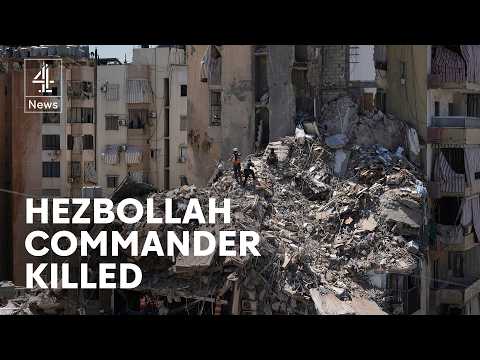 Hezbollah commander killed in Beirut strike, Israel says