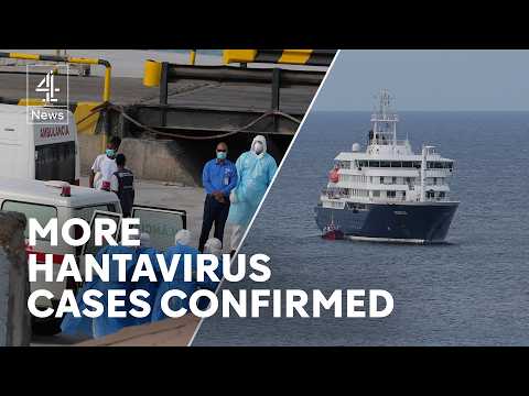 Five hantavirus cases confirmed on ship as it heads for Canary Islands