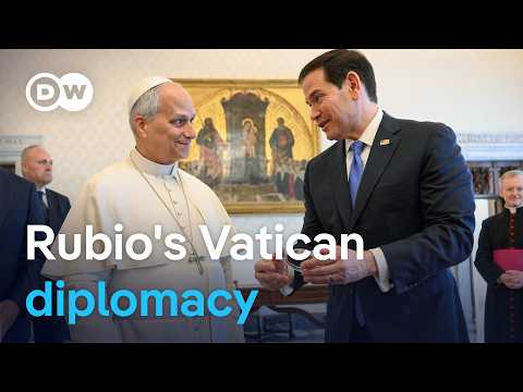 Rubio in the Vatican: Mission to Mend Ties? | DW News