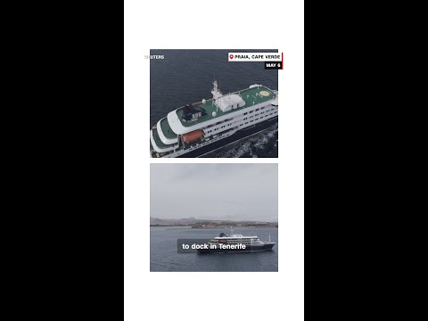 What happens when the hantavirus-hit cruise ship docks?