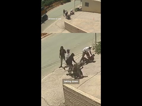 Israeli soldier beats Palestinian, joining settler attack