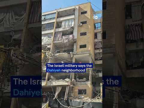 Israel strikes Beirut days after ceasefire | DW News
