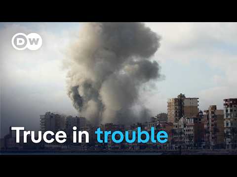 Ceasefire in jeopardy? Israel hits Beirut after Hezbollah fire | DW News
