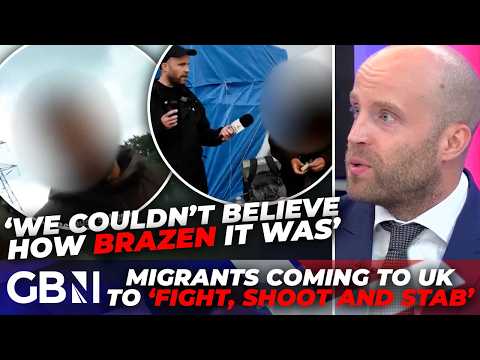 WATCH: Migrants OPENLY BRAG about selling drugs and wanting to STAB people in the UK at French camp