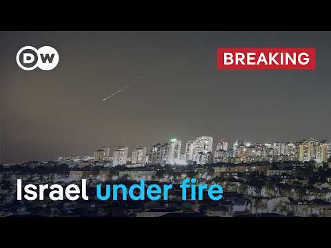 Iran fires at Israel in response to IDF Beirut attacks | DW News
