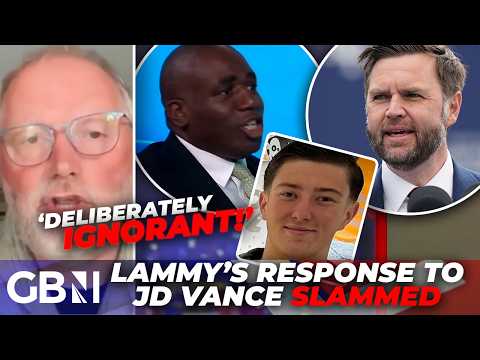 David Lammy’s ‘IGNORANT’ response to JD Vance’s Henry Nowak and mass migration comments SLAMMED