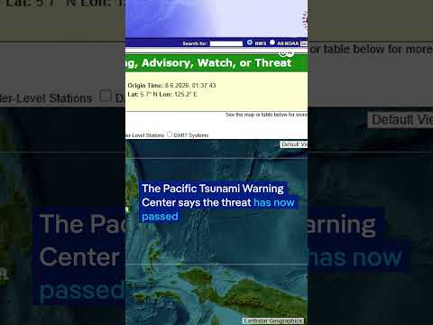 Magnitude 7.8 earthquake strikes southern Philippines | DW News