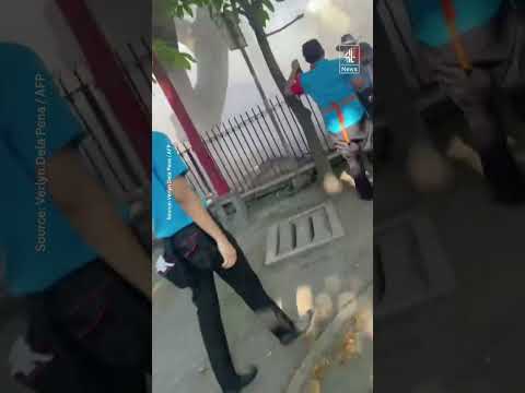 Destruction in Philippinesafter major earthquake