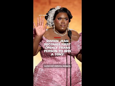 Qween Jean becomes first openly trans person to win a Tony