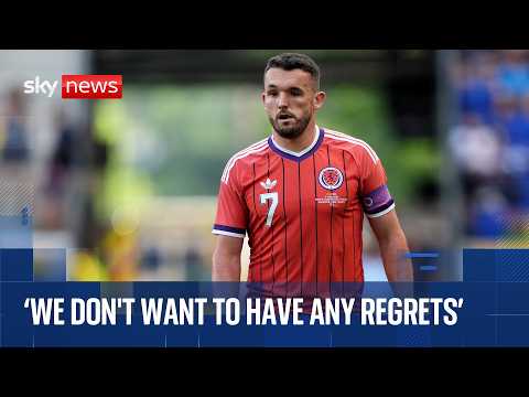 Scotland’s John McGinn speaks at news conference ahead of World Cup