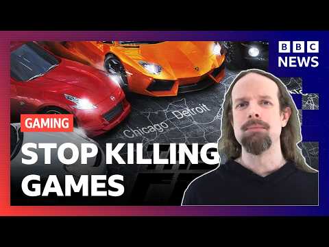 Stop Killing Games: Gamers take on the industry to stop games being switched off for good | BBC News